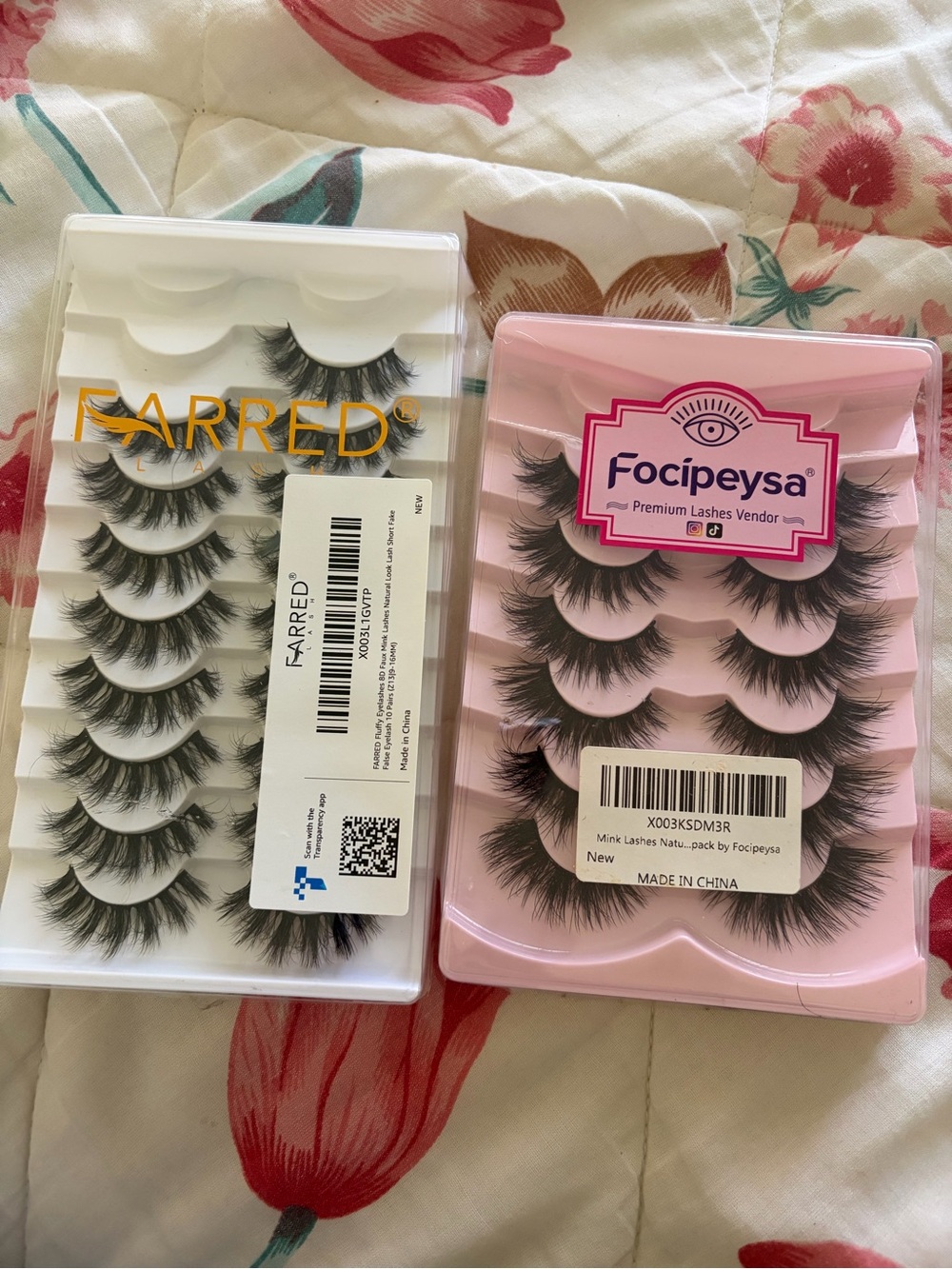 Focipyesa & Farred False Eyelash Set